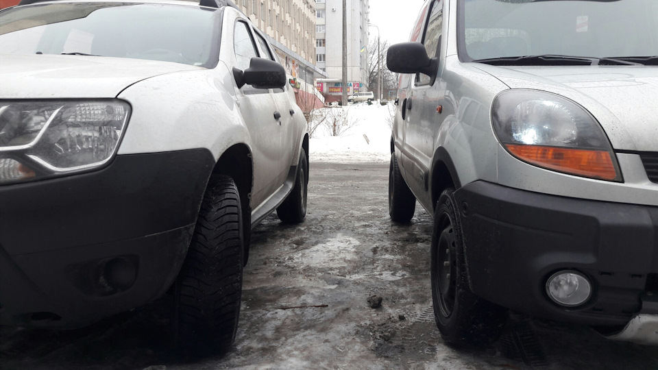 Renault Duster 4x4 VS Renault Kangoo 4x4 4
