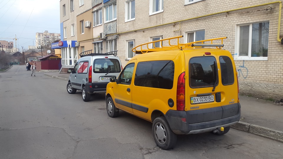 Зустріч Renault Kangoo 4x4 1.9dci Хмельницький. 4