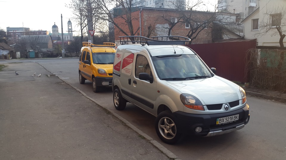 Зустріч Renault Kangoo 4x4 1.9dci Хмельницький. 2