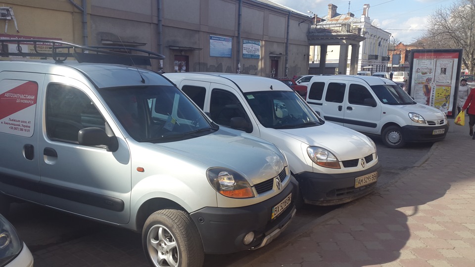 Зустріч Renault Kangoo 4x4 1.9dci Хмельницький. 5