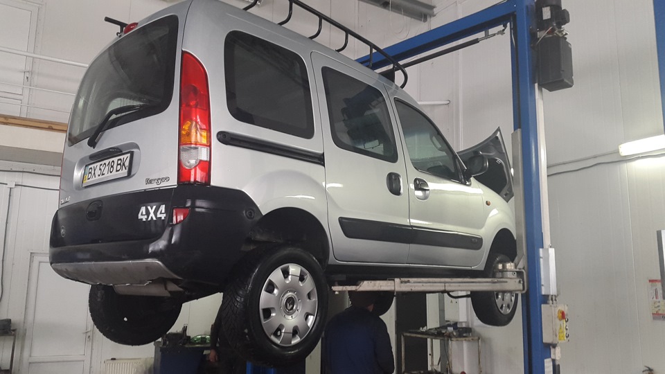 Вимушений ремонт стартера… Renault Kangoo 1.9 dci 4x4 2