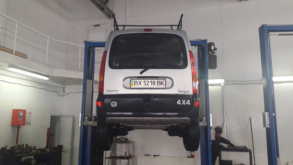 Вимушений ремонт стартера… Renault Kangoo 1.9 dci 4x4 3