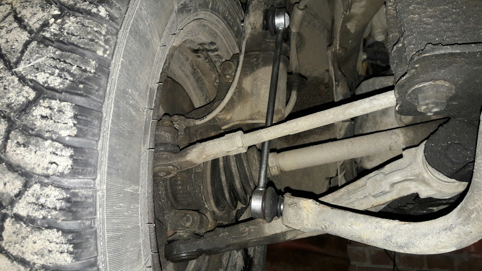 Заміна тяжок стабілізатора Kangoo 4x4 1