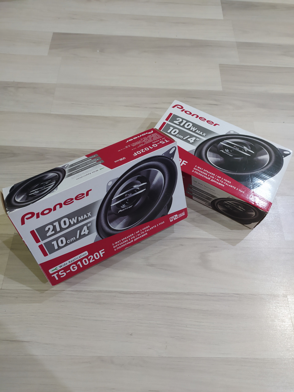 Заміна штатних динаміків на Pioneer 2