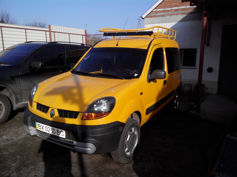 Похвалюся також =) Renault Kangoo 1.9 dci 4x4 1