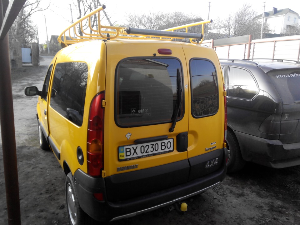 Похвалюся також =) Renault Kangoo 1.9 dci 4x4 5