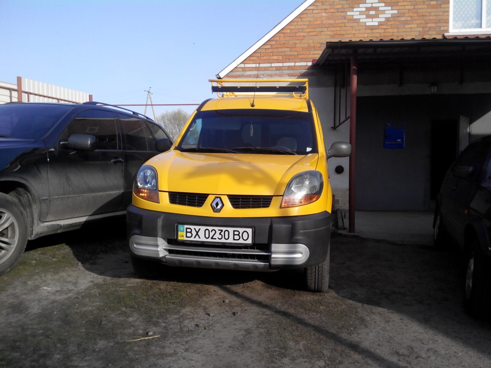 Похвалюся також =) Renault Kangoo 1.9 dci 4x4 2