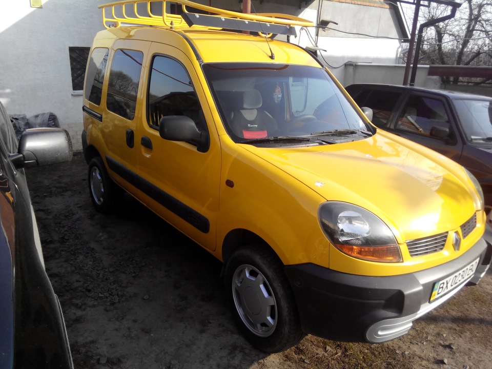 Похвалюся також =) Renault Kangoo 1.9 dci 4x4 4