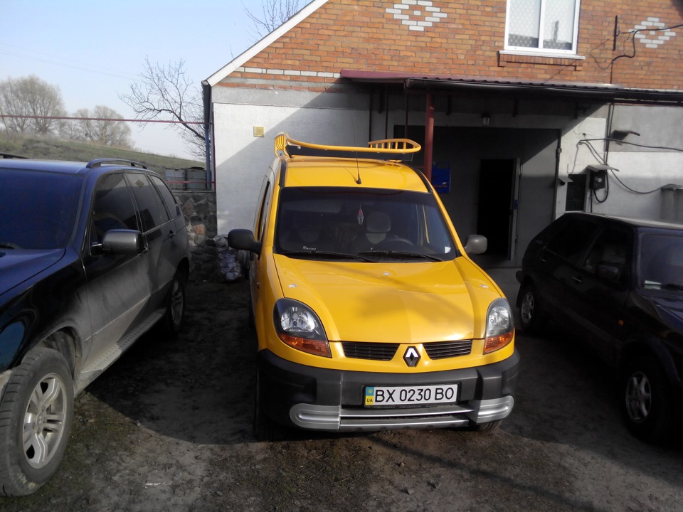 Похвалюся також =) Renault Kangoo 1.9 dci 4x4 3