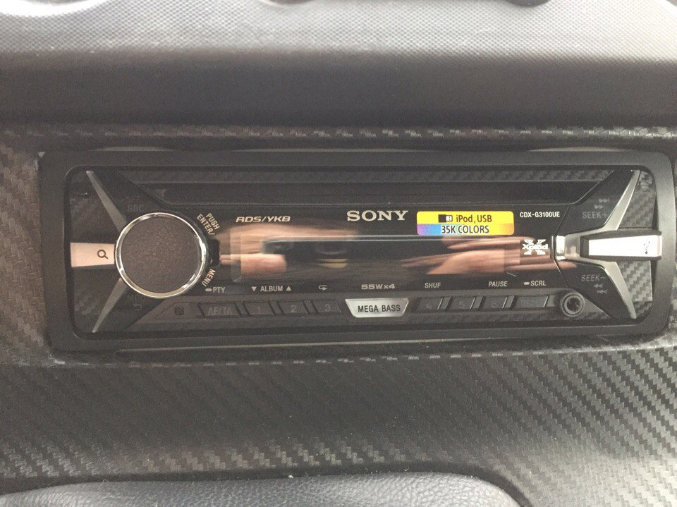 Заміна штатної голови на SONY cdx-G3100UE 3