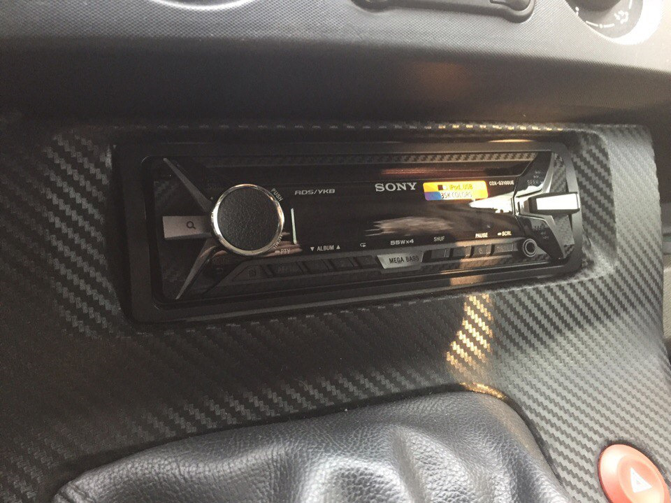 Заміна штатної голови на SONY cdx-G3100UE 2
