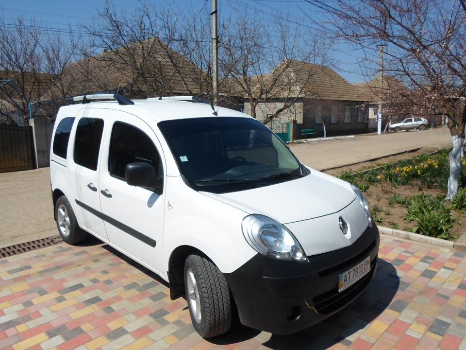 Мій Kangoo та рейлінги від Mitsubishi Outlander 4