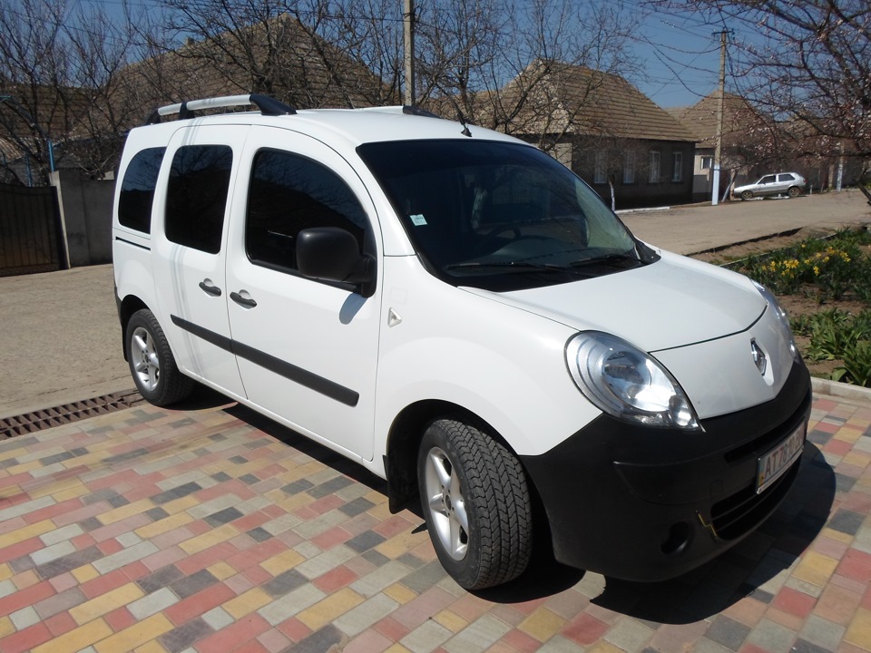 Мій Kangoo та рейлінги від Mitsubishi Outlander 5
