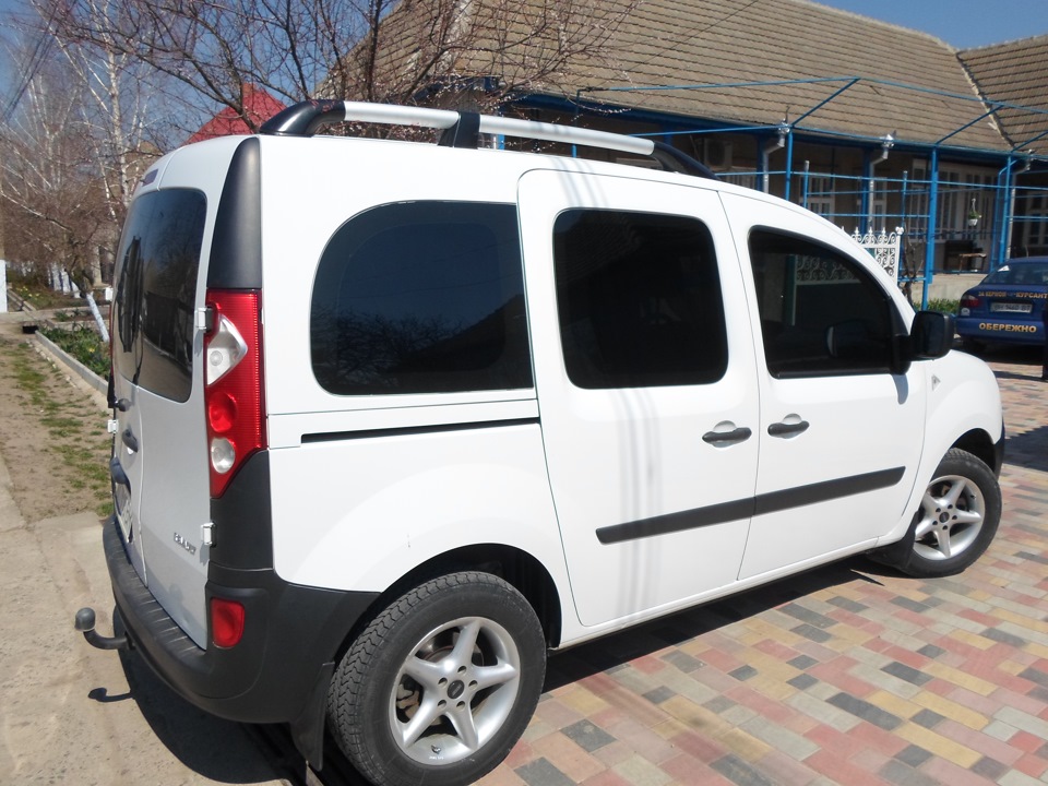 Мій Kangoo та рейлінги від Mitsubishi Outlander 3