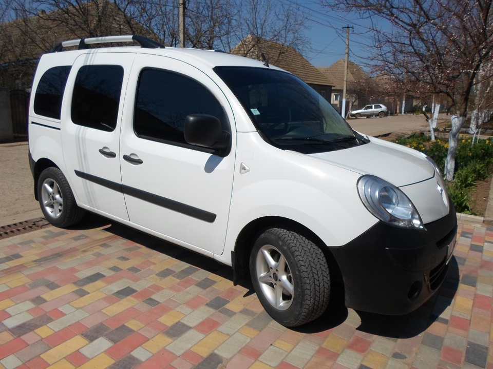 Мій Kangoo та рейлінги від Mitsubishi Outlander 2