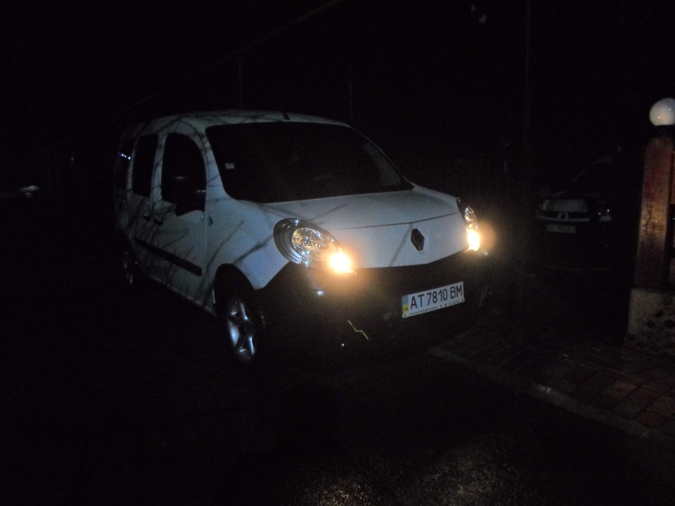 Робота DRL + controller (дхо + блок керування) канго kangoo 3