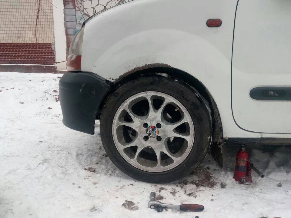 Підскажіть будь ласка який профіль влізеця на рено кенго при 16 колесах