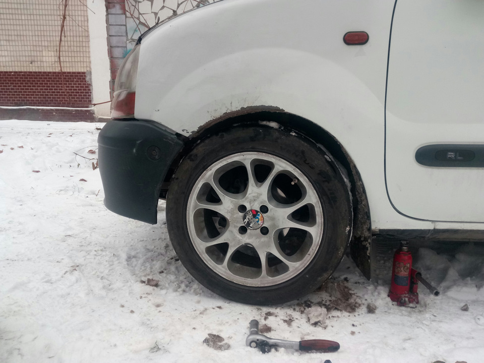 Підскажіть будь ласка який профіль влізеця на рено кенго при 16 колесах 1