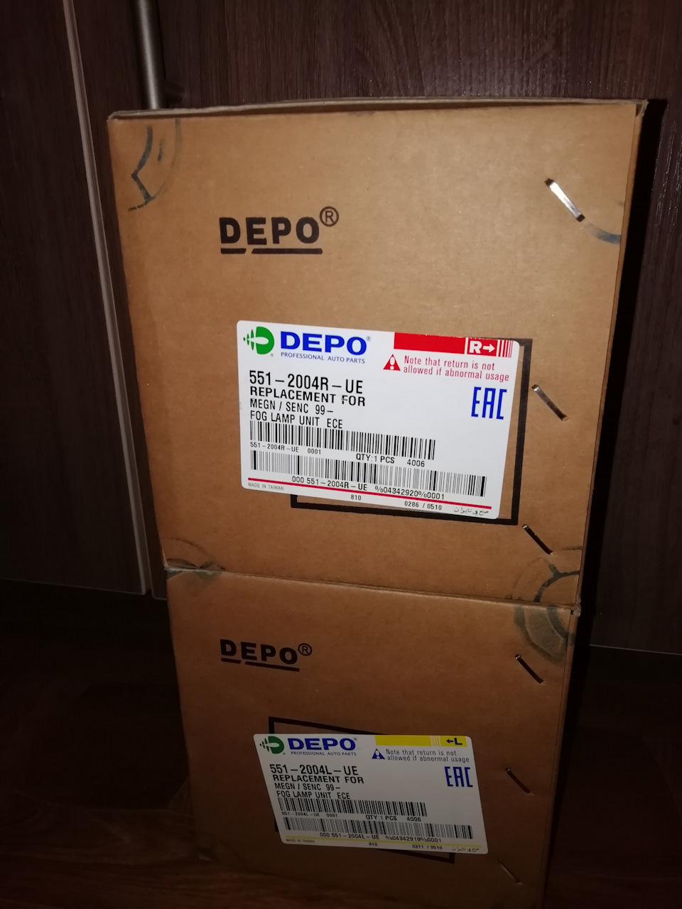 Туманки DEPO. 3