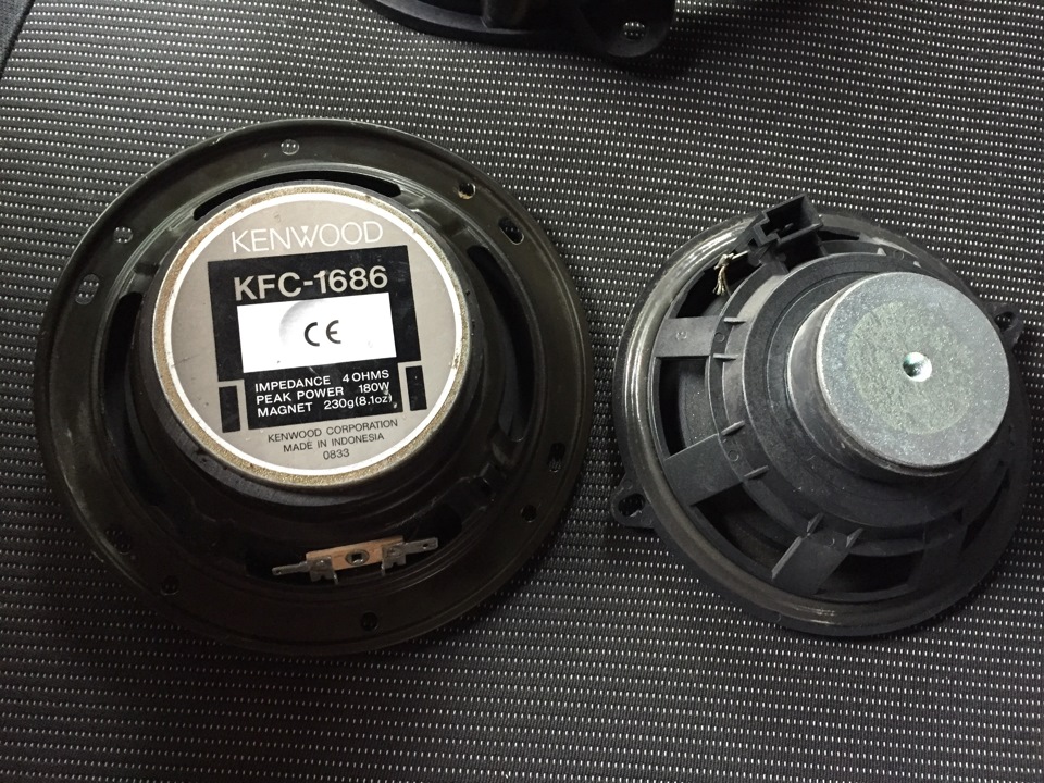 фронтальні динаміки Kenwood KFC 1686 4