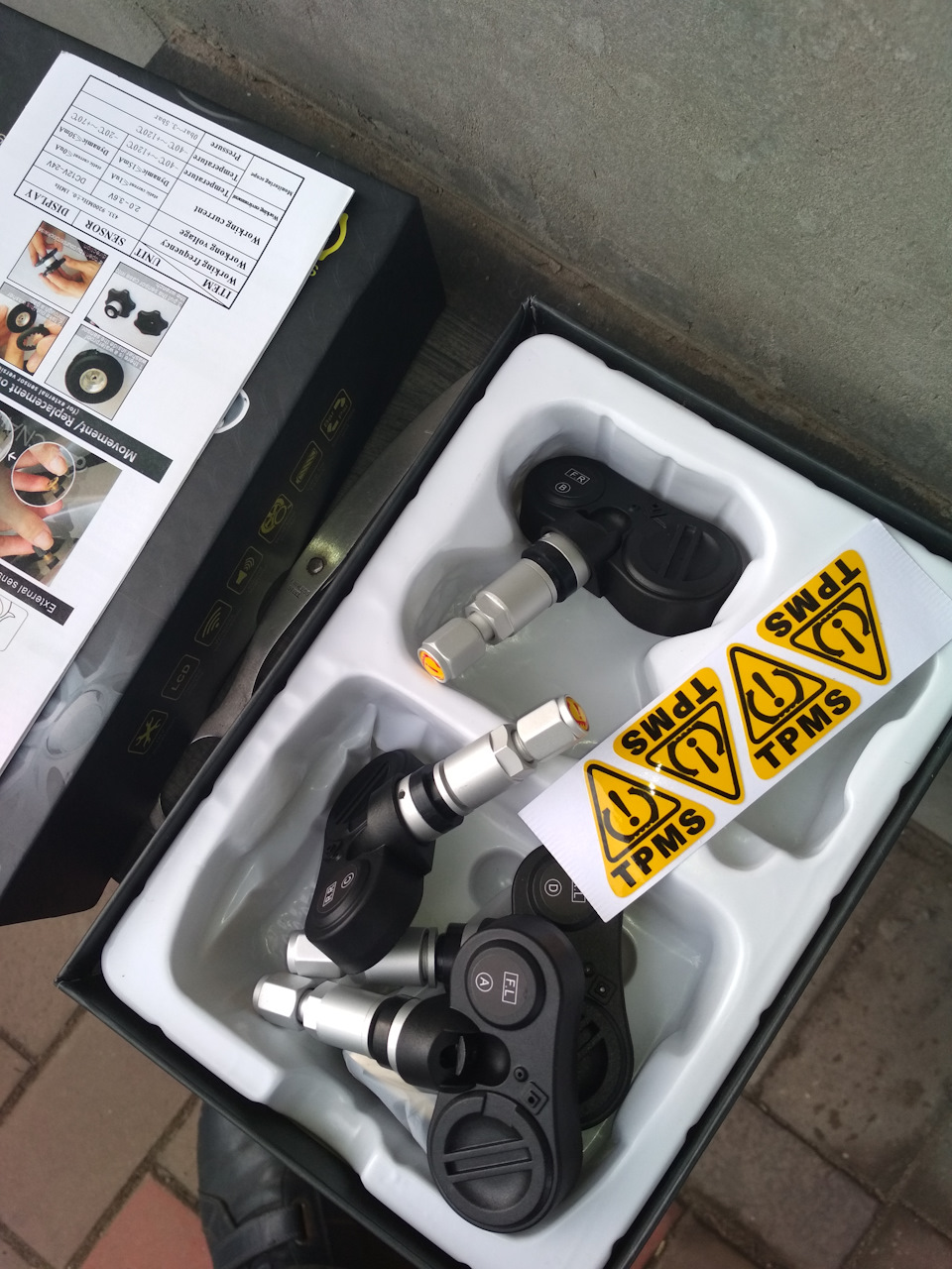 Безпровідний Smart TPMS датчик тиску. 1