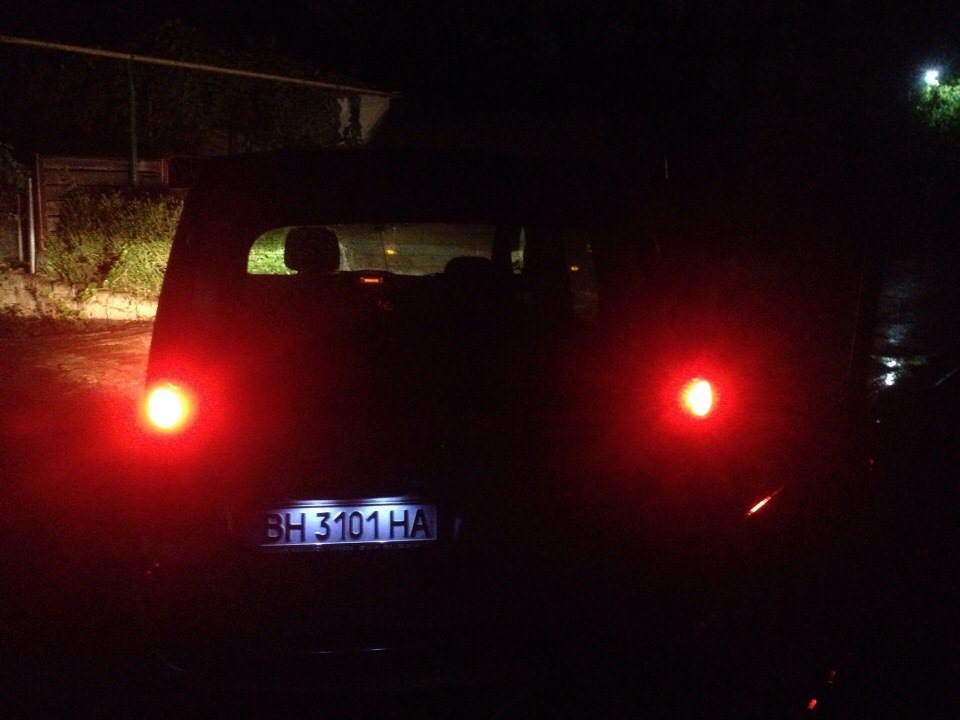Led подсветка номера 1