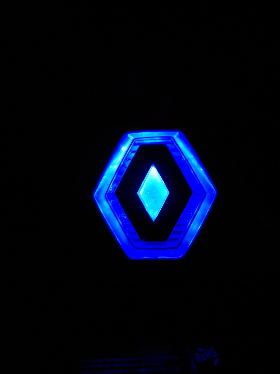 LED підсвічування значок Renault & решітки радіатора:) 2