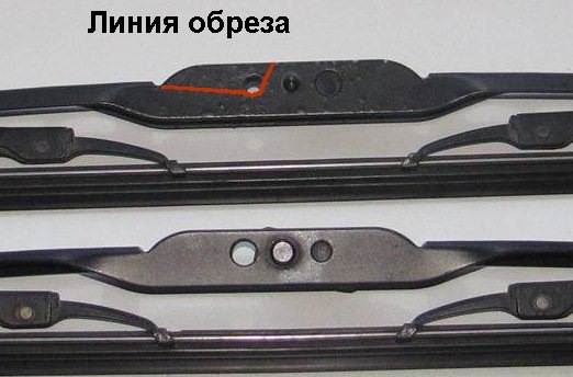 Доробка щітки заднього двірника 1