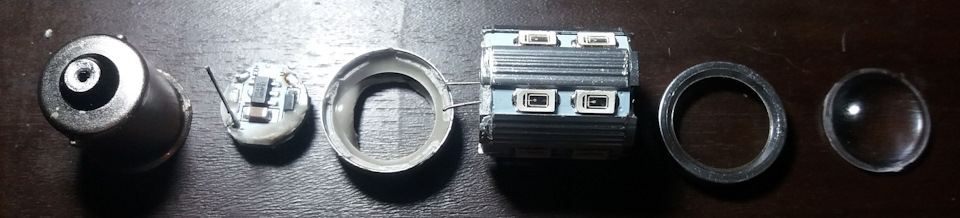 Led P21W disassembling або потрошимо ЛІД лампи))) 5