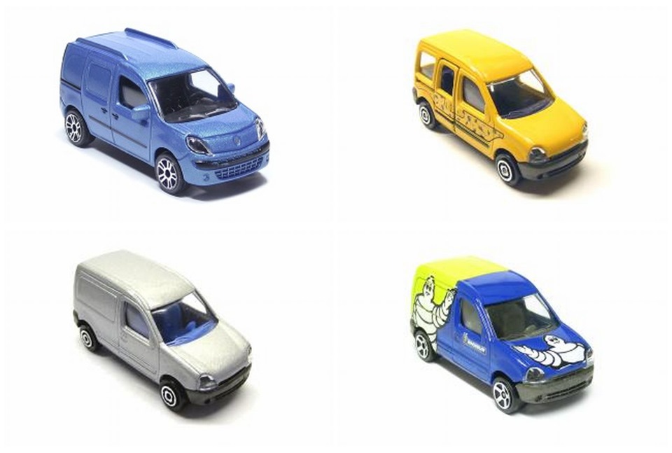 Масштабні моделі Renault Kangoo 3