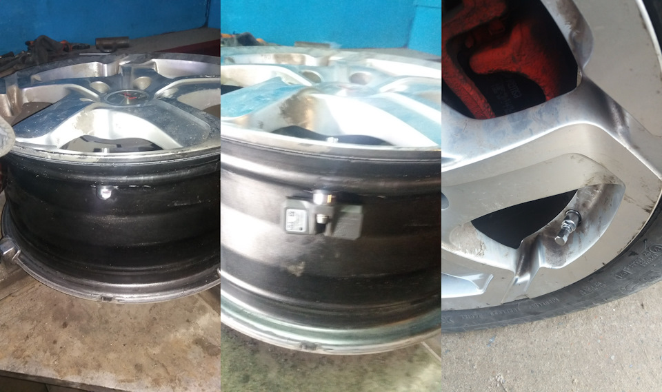 TPMS - установка. 2