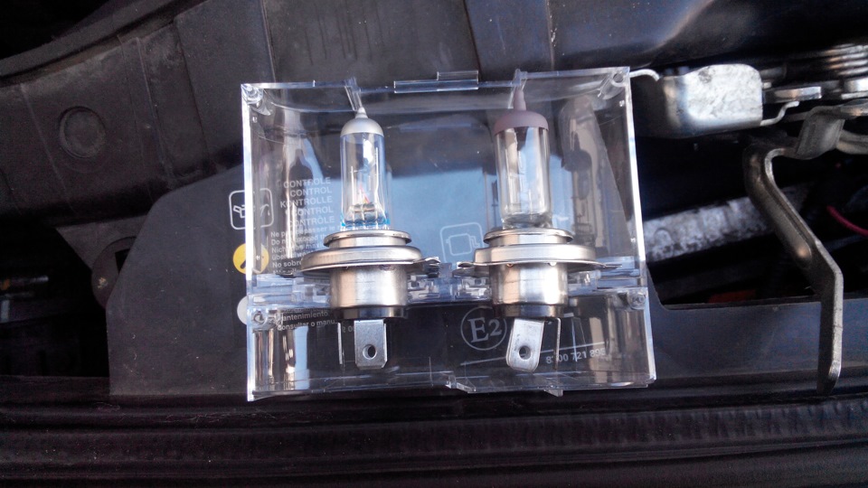 Заміна ламп головного світла. OSRAM Silverstar 2.0 H4 3