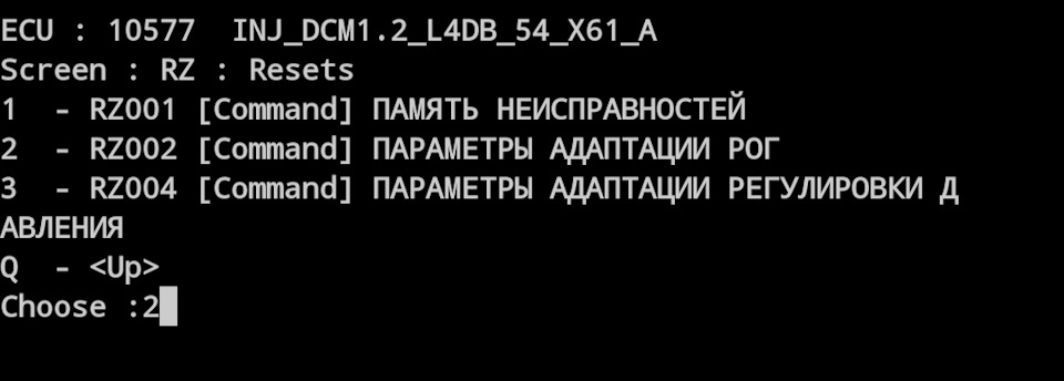Адаптація клапана ЕГР/РОГ k9k через pyren 4