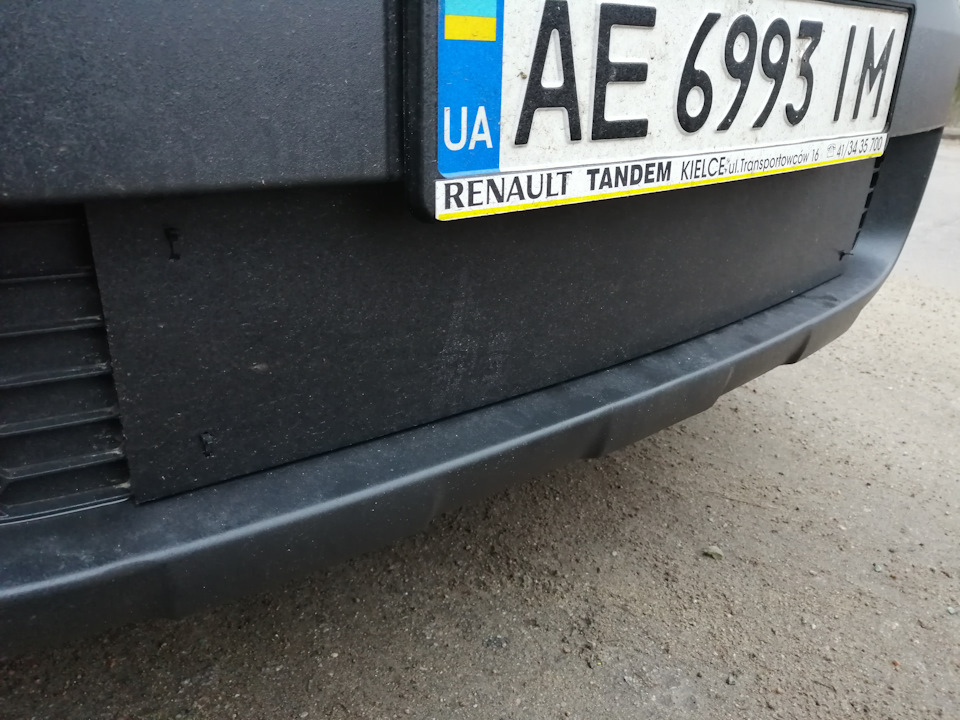Заглушка в бампер 2