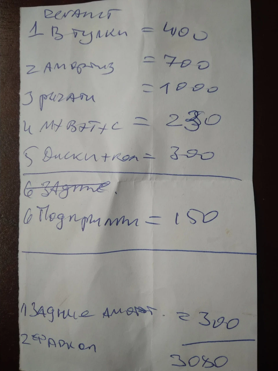 Невелике ТО на 200 тис.км
