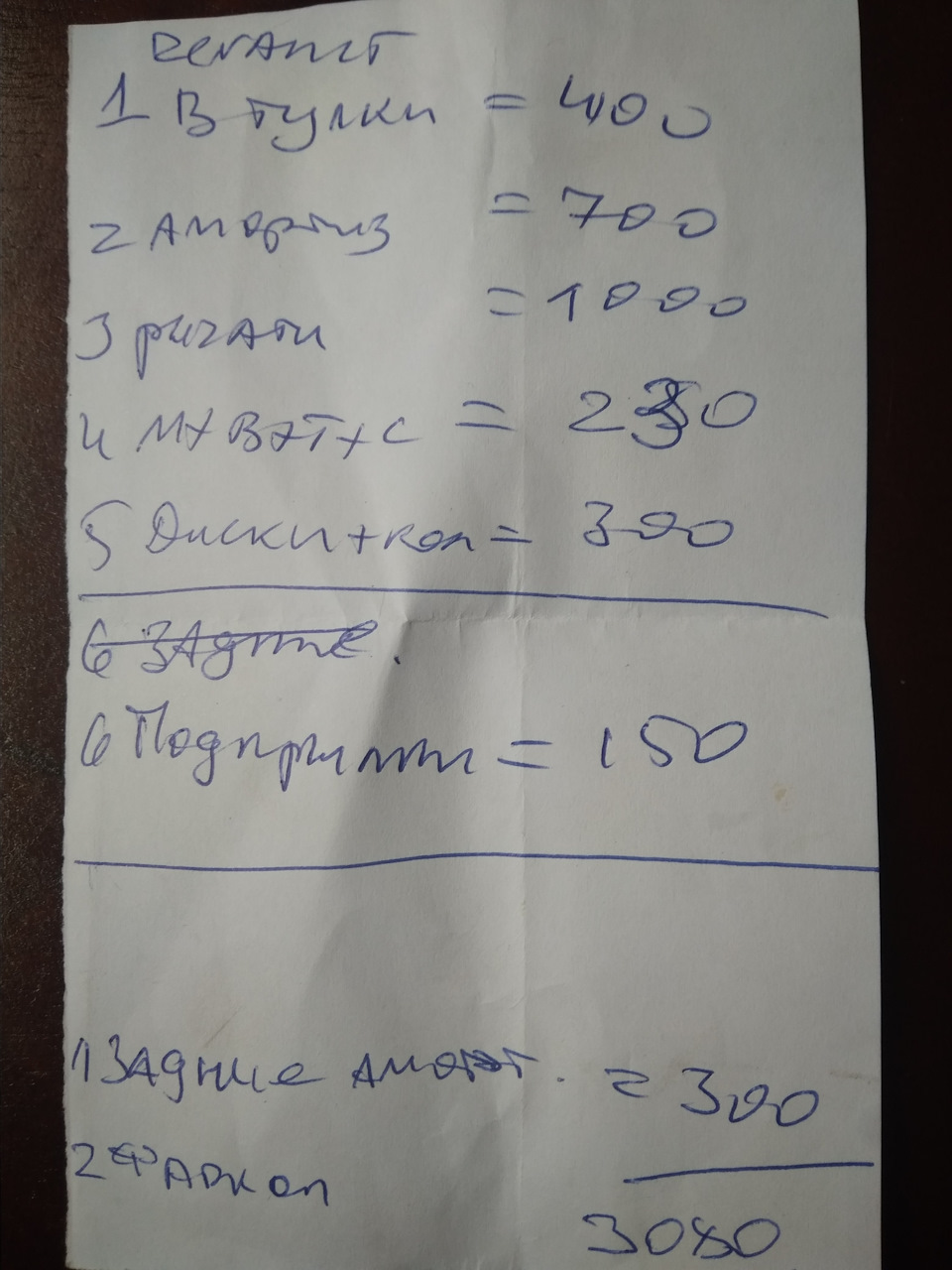 Невелике ТО на 200 тис.км 1