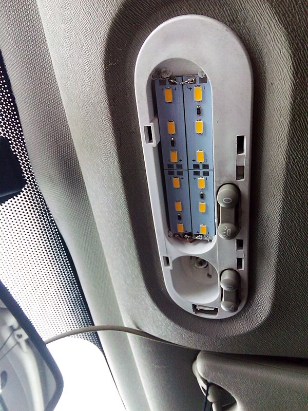 Led освітлення салону 4