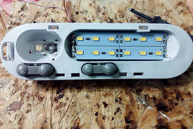 Led освітлення салону 2