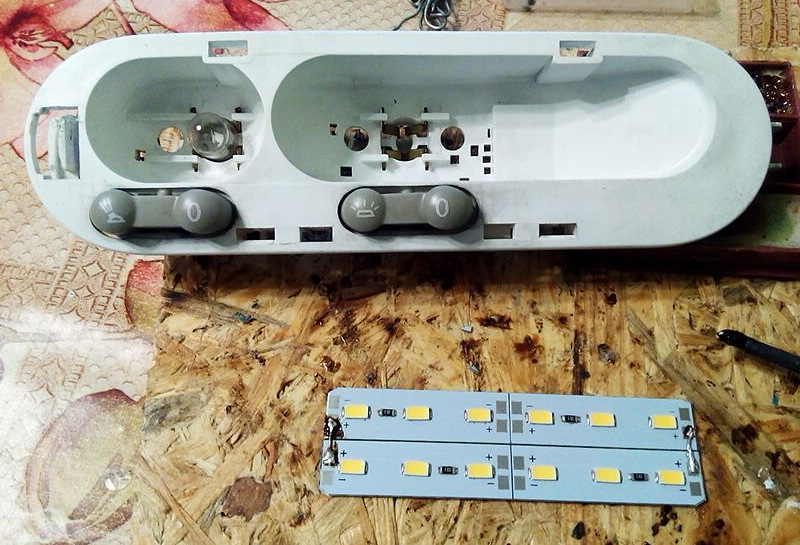 Led освітлення салону 1