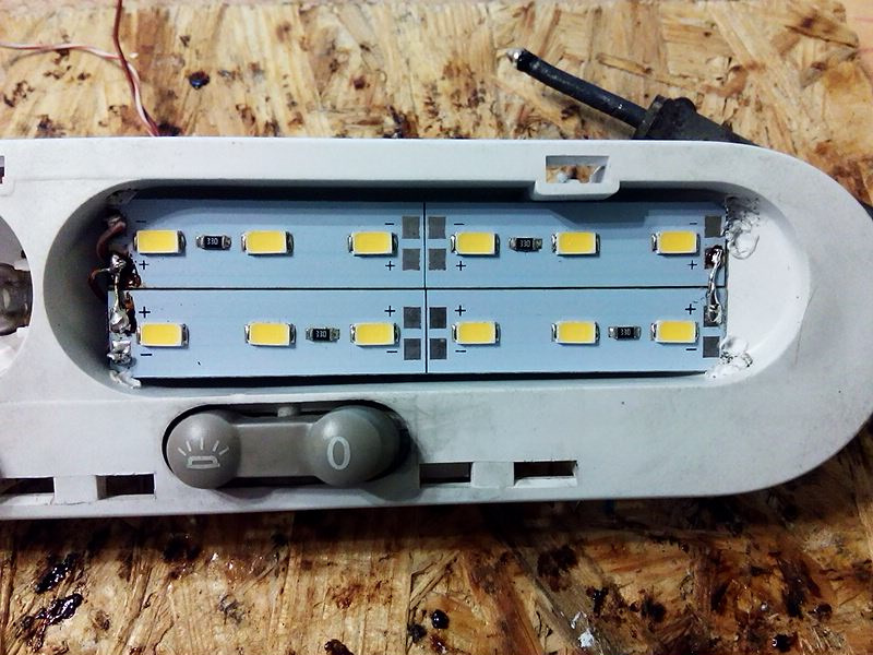 Led освітлення салону 3