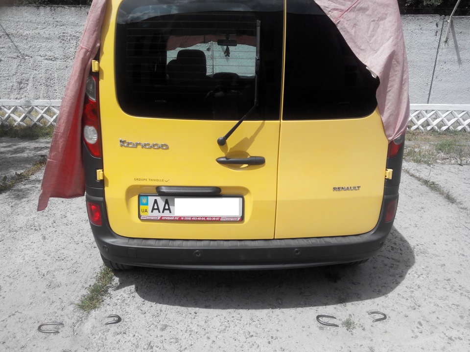 Панель підсвічування держ. номера в карбон:) 3