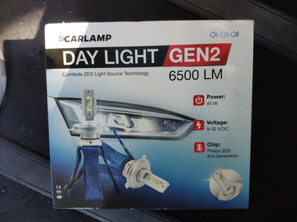 LED у фари, led у салон, габарити та в задній хід 1