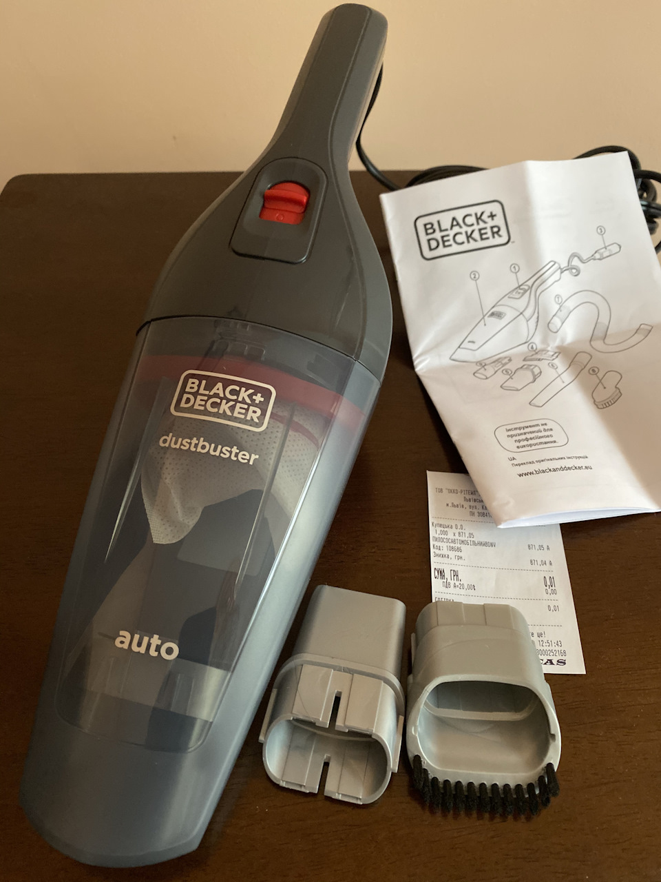 Пилосос Black+Decker NV12AV 2