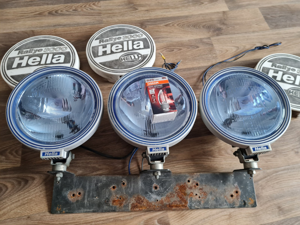 09. Додамо трохи світла ... Hella rallye 3000 blue. Ч1. 3