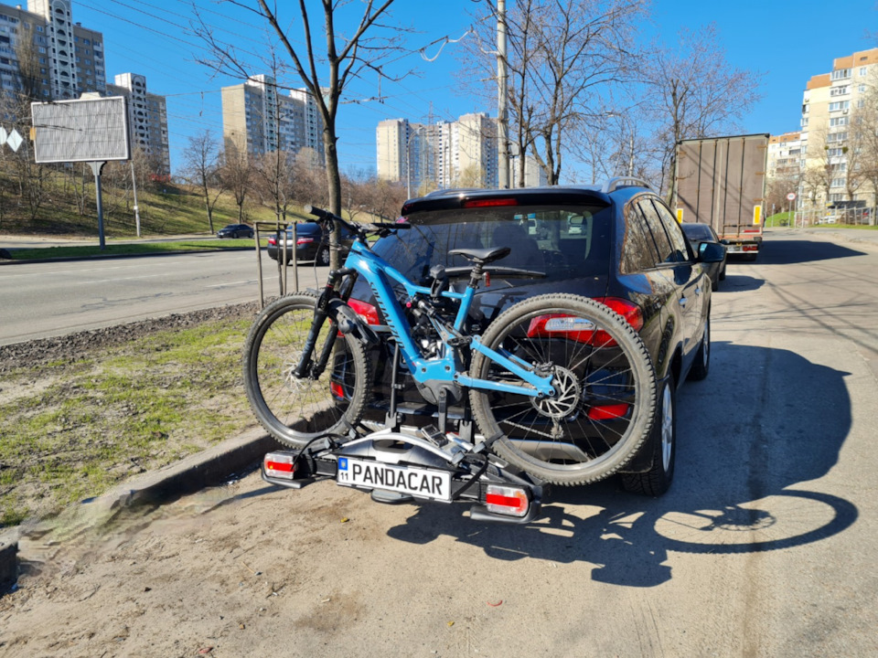 14. Перевезення велосипеда, Частина 3. Велокріплення на фаркоп Thule VeloCompact 925 3