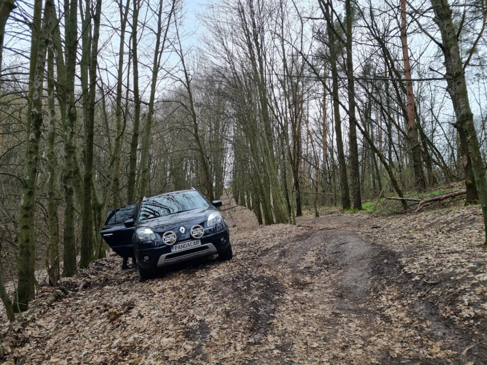 15. Koleos на OFFROAD та Компресор Vitol k70