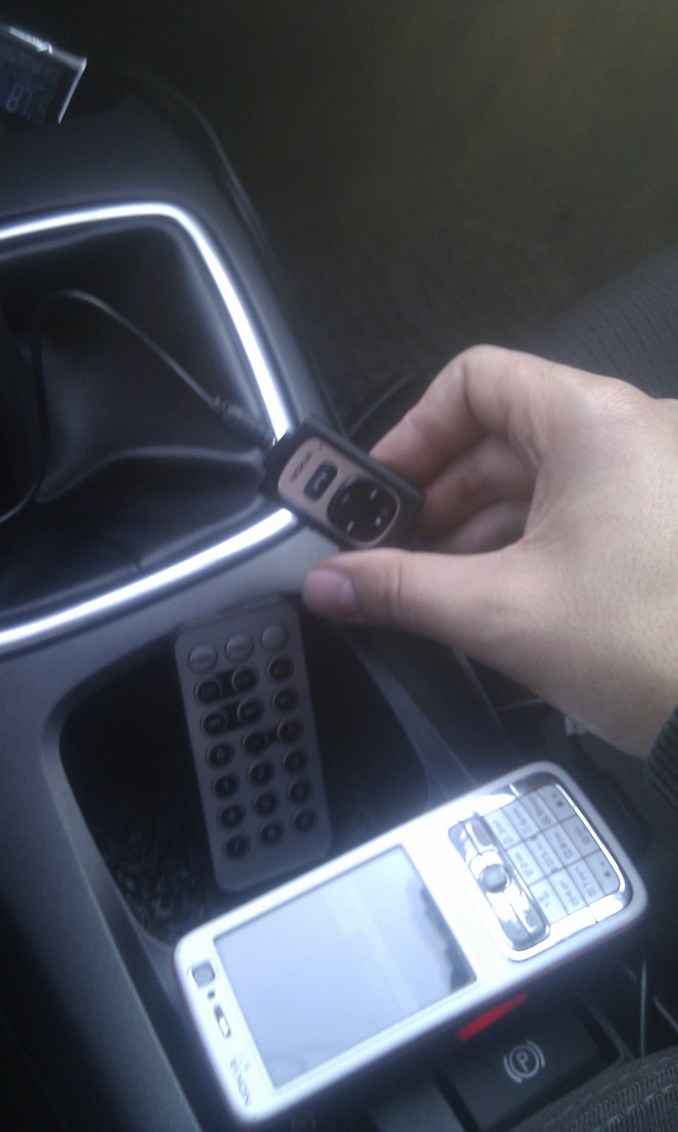 AUX + USB на штатному майфуні. 5