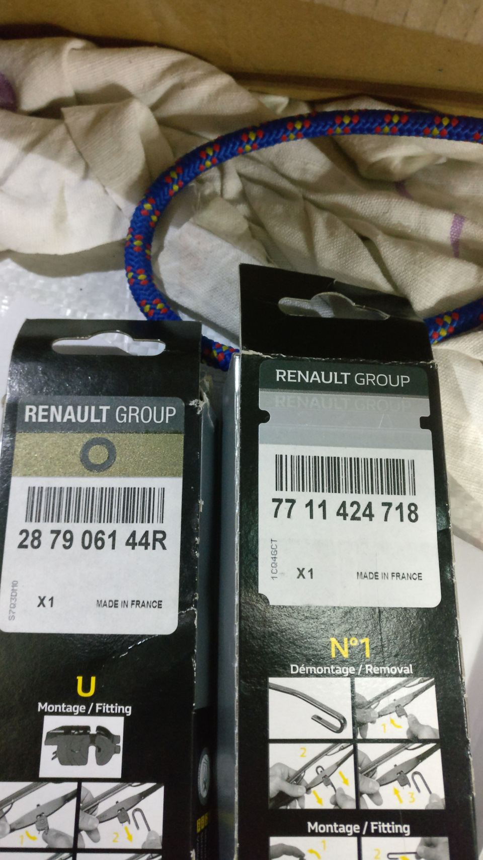 Щітки склоочисника RENAULT 2