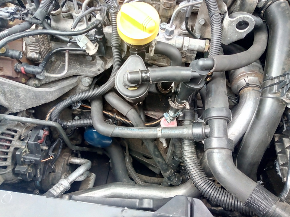 Додатковий масловідділювач Chery 2