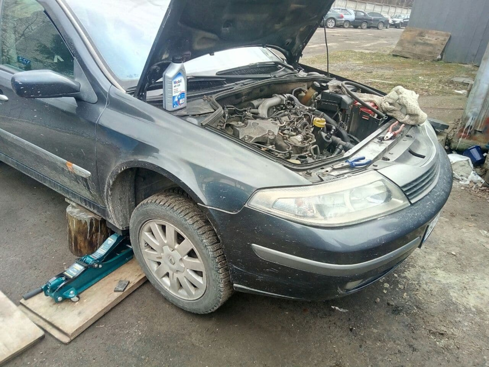 Чергова заміна мастила в ГУР з Dex3 на Mobil 1 ATF 220 2